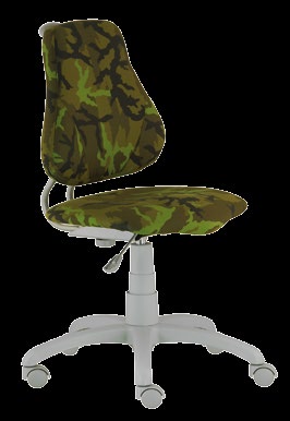 FUXO rostoucí Rostoucí židle vhodná pro malé i velké. Velmi pohodlné zdravé sezení. Výborná ergonomie. Provedení pouze v šedé barvě plastů. Možnost přidání područek (vhodné pro větší děti).