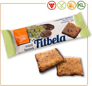 FITBELA Fitbela müsli ľanová polomáčaná polevou kakaovou 35g 14/15 ZLOŽENIE: extrudovaná kukurica, fruktózový sirup, sušené hrozienka 11,3%, rastlinný tuk (palmový, shea), semená ľanu 7,9%, kakaová