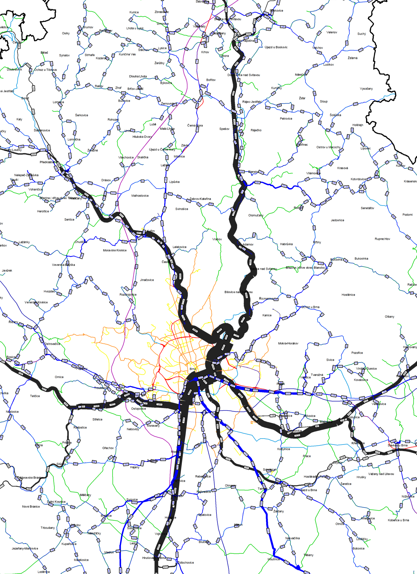 Dopracování variant řešení ŽU Brno Část