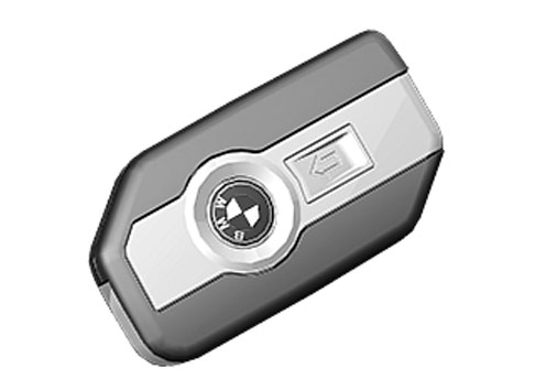 Certifications BMW Keyless Ride ID Device USA, Canada Product name: BMW Keyless Ride ID Device FCC ID: YGOHUF5750 IC: 4008C-HUF5750 Canada: Operation is subject to the following two conditions: (1)