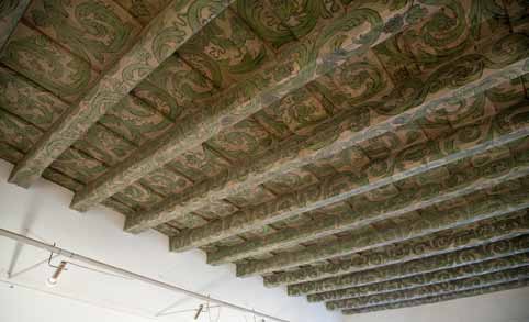 Měšťanská kultura Olomouce v době baroka Miloslav Čermák Malovaný strop v patře měšťanského domu na Dolním náměstí 7 (v současnosti Galerie G), kolem poloviny 17. století. chary po 13 kr.