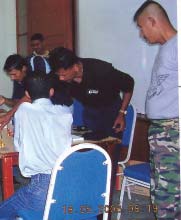 Semasa 3 Div Ke Arah Lahir Masyarakat Penyayang KS MK 3 Div BIL 151/OGOS 2006 Pemeriksa air kencing anggota 17 RAMD TAHNIAH.