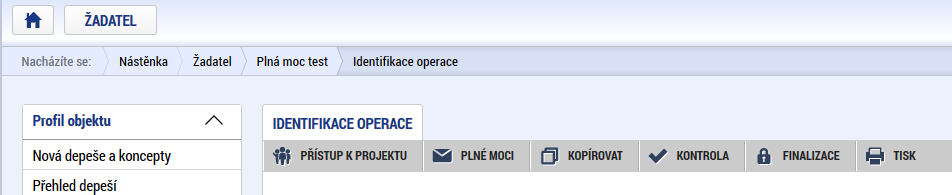 44 4.2. Plné moci V systému MS2014+ je zapracována funkcionalita umožňující signatáři (zmocniteli) pověřit podepsáním vybraných úloh zmocněnce. Zmocněncem může být jakýkoli z uživatelů, který je tzv.