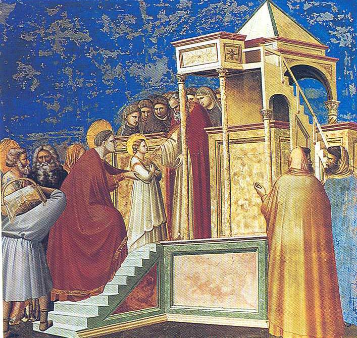 Giotto, Padova, nástěnné malby v Kapli Scrovegni