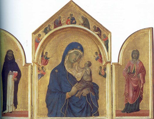 Duccio di Buoninsegna, ostatní desková malba 68) Triptych