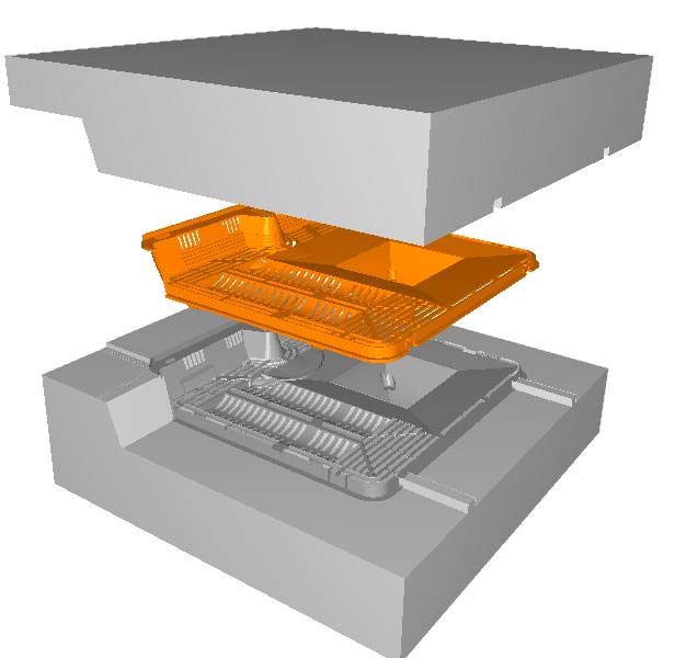 Existuje přímá vazba mezi zadáním produktu pomocí 3D CAD souboru STL, 3D zobrazení produktu, 3D zobrazení