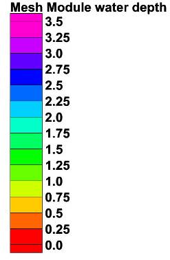 Výsledk matematického modelování bl dále zpracován do tematických map. Map úrovní hladin a hlobek vod pro průtok Q 20, Q 50 a Q 100 jso pro sočasný stav zpracován do obrázků 6.8 až 6.