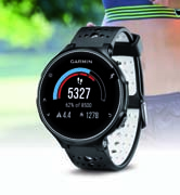 sport/fitness ort/fitness Forerunner 235 Optic 8 990 Kč Lehké, běžecké hodinky s velkým barevným displejem a měřením tepu na zápěstí prostřednictvím optického snímače vestavěného v těle hodinek.