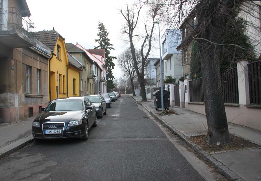 Celkový charakter Celkový charakter tchráněných ras a vazeb v návrhu vystihuje základní nejpodstatnější vlastnost dané trasy z hlediska urbanismu, veřejného prostoru a uživatelského vnímání.