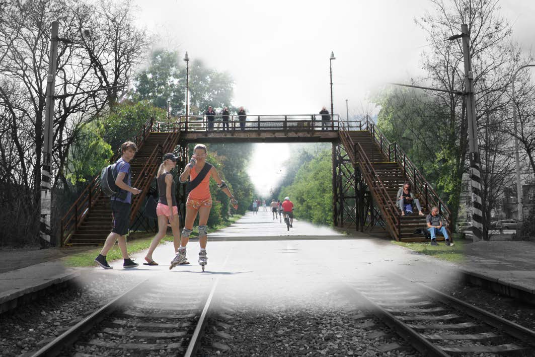 Velké dopravní stavby Optimalizace traťového úseku Praha-Hostivař Praha hl. n. Klíčové je zahájení koordinační spolupráce na řešení bezmotorové promenády na opuštěném železničním tělese.