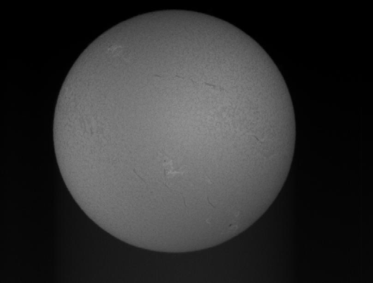 Sluneční kontinuum: 2012 04 29 09 59UT Snímky měsíce:
