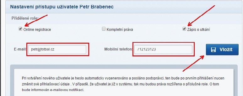 ADMINISTRÁTOR KLUBU 4. Vyhledejte požadovaného člena FAČR dle ID nebo příjmení a jména. Přesvědčte se, zda se jedná skutečně o danou osobu a zvolte tlačítko Přidat. 5.