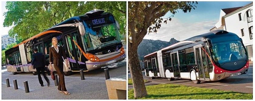 Jedním z nejstarších zástupců a průkopníků kategorie BRT je dopravní systém Irisbus- Iveco, který dostal název CIVIS.