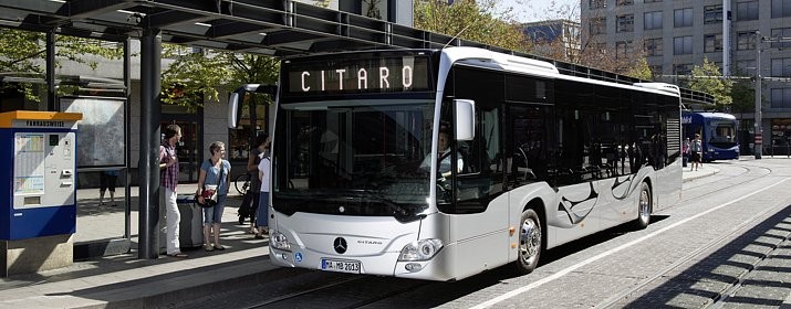 Typ Citaro FuelCELL je postaven na osvědčené platformě stejnojmenného městského autobusu.