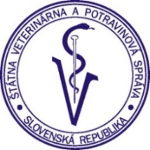 17 ŠTÁTNA VETERINÁRNA A POTRAVINOVÁ SPRÁVA SLOVENSKEJ REPUBLIKY Botanická č. 17, 842 13 BRATISLAVA Č. k.: 2041/2015 Bratislava 09.07.