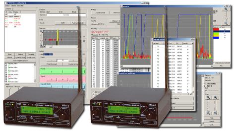 B. Paměťový rádiový analyzátor MRA-5Q se softwarovou nadstavbou QM-4000 Paměťový rádiový analyzátor MRA-5Q se softwarovou nadstavbou QM-4000 slouží k ochraně rádiového spektra.