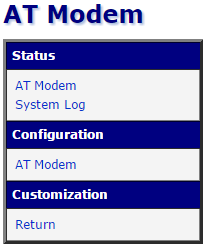 1. POPIS UŽIVATELSKÉHO MODULU 1. Popis uživatelského modulu Uživatelský modul AT Modem Emulator není součástí standardního firmware routeru.