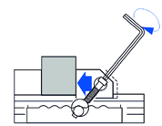 PŘESNÉ SVĚRÁY BRUSIČSÉ PEVNÉ SPZB 02 -Svěrák přesný ocelový brusný bezvřetenový SPZB je možno využít na přesných bruskách, frézkách, na CNC strojích, na CNC karuselech, ale i při měřeních a