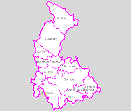 71082 Název OPOU2: Prostějov Pozn: Přehledové mapky prezentují území celé obce, do které dotčená část obce spadá. B.