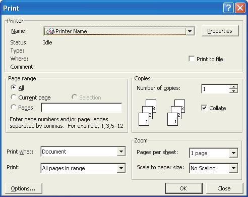 NASTAVENÍ TISKÁRNY V SYSTÉMU WINDOWS Menu na displeji ovládacího panelu tiskárny poskytují přístup k mnoha možnostem nastavení.