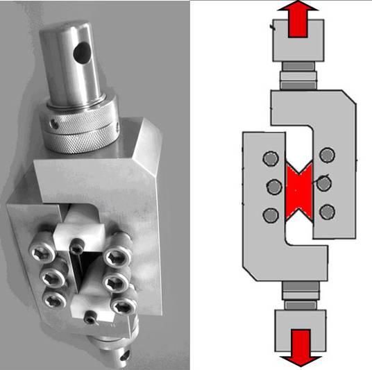 ASTM D7078 ASTM D7078 V-notched rail shear test Plochý obdélníkový vzorek o