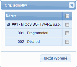 14 HelpDesk 2016 U vyhledávacího pole je vždy informace, v kterých sloupcích se bude vyhledávat.