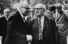 Theodor Ludwig Wiesengrund Adorno (* 11. September 1903 Frankfurt am Main; 6. August 1969 Visp, Schweiz) Max Horkheimer (* 14.
