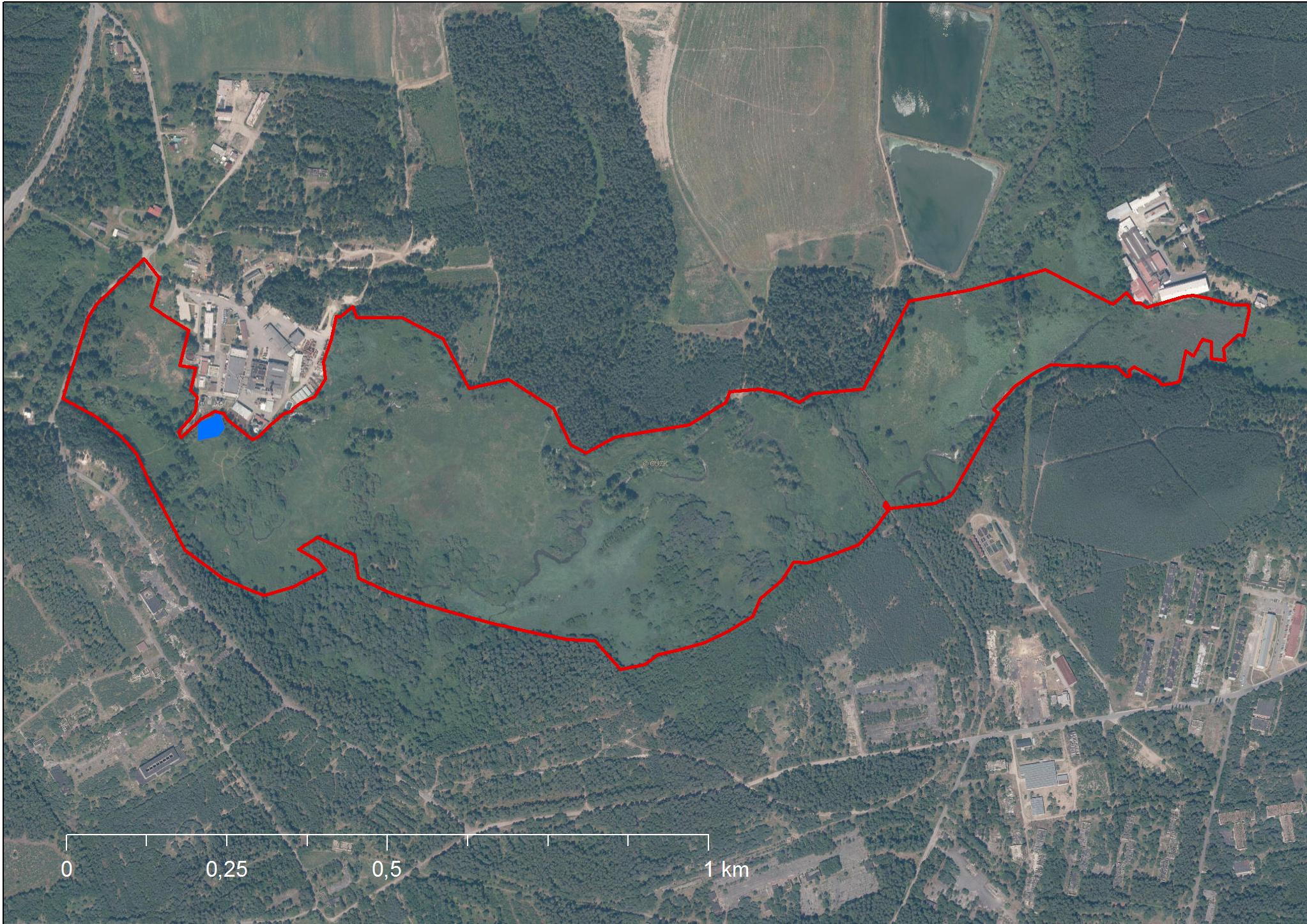 M5b: Mapa stupňů přirozenosti lesních