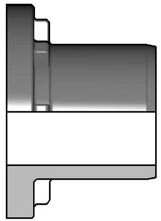 Spojovacie koncovky pre guľové ventily a šikmé ventily ENDIM Všeobecná spojovacia koncovka PP-H (1 ks): metrická koncovka ISO na zváranie d Pre armatúry 16 VKD - TKD - SR - RV - VR ENDIM016 20 VKD -