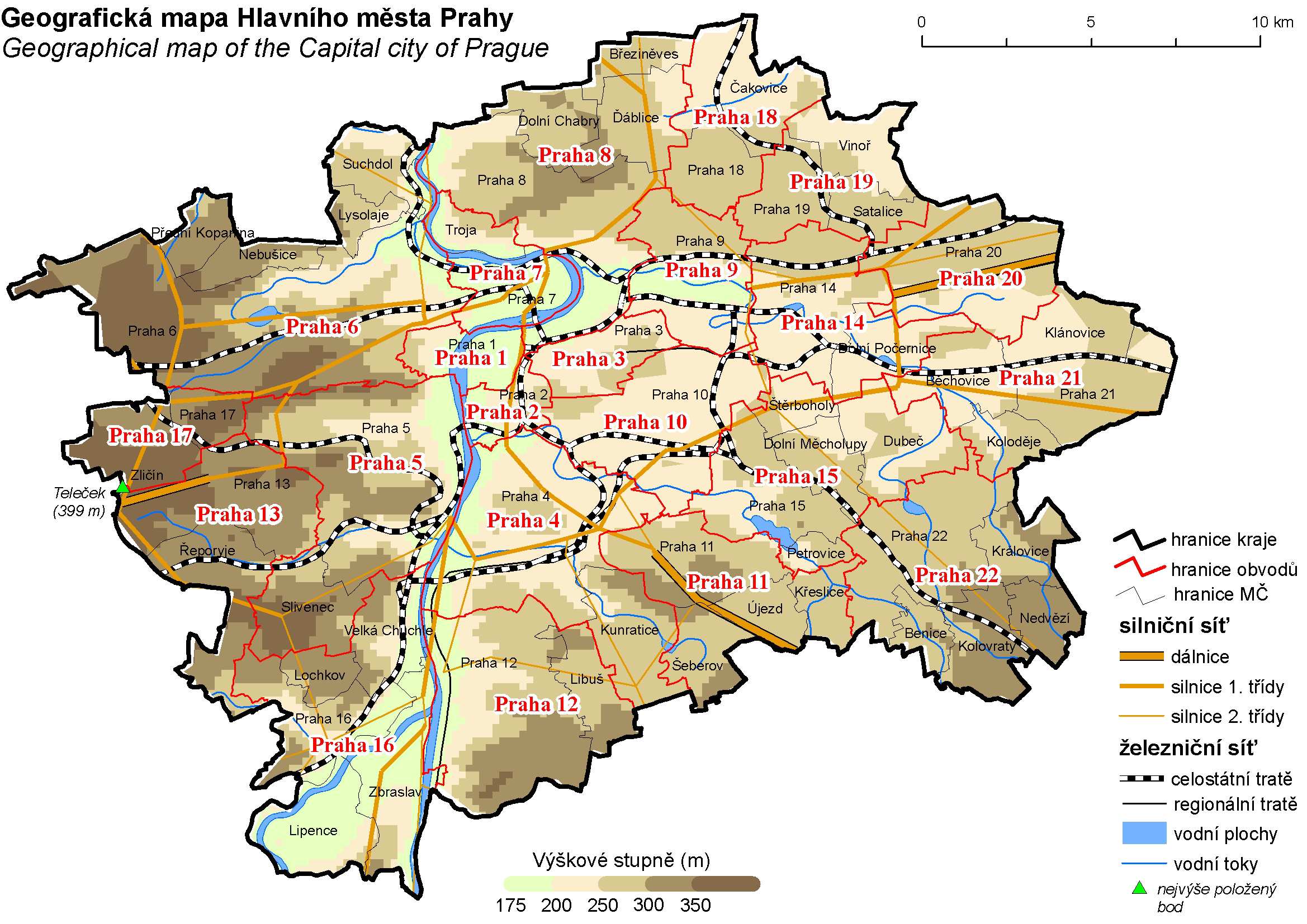Obrázek 3: Geografická mapa aglomerace Praha Zdroj: ČSÚ (http://www.czso.cz/csu/2012edicniplan.nsf/t/d0003ff43c/$file/pha2010.jpg)http://www.czso.cz/csu/2012edicni plan.