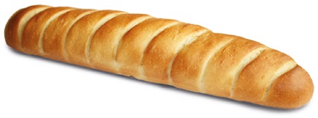 BAGETY STŘEDNÍ / BAGETY STREDNÉ netradiční specialita netradičná špecialita PŘEDPEČENÁ BÍLÁ BAGETA PREDPEČENÁ BIELA BAGETA 115 g 12204 E12 64 ks 28 cm 10-15 min 200-210 C 7-10 min ideální velikost na