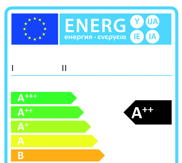 Úvod Energetický štítek poskytuje velmi jednoduchý způsob, jak si vybrat energeticky úspornější elektrospotřebič.