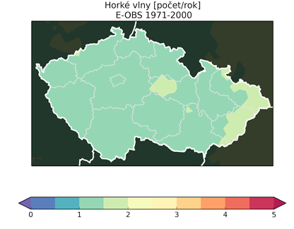 Horké vlny vícedenní období letních veder, během něhož dosahují vysoké maximální denní teploty interval, ve kterém dojde v alespoň šesti po sobě jdoucích dnech k překročení dlouhodobého průměru