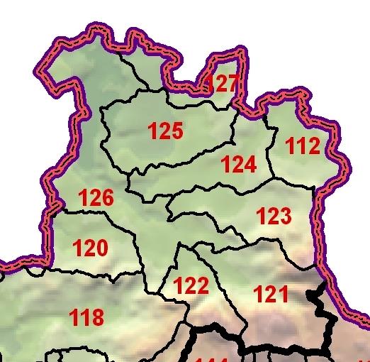 Obr. Vymezení útvarů podzemních vod Zdroj: Plány povodí Horního a středního Labe Vymezení pracovních jednotek pro hodnocení vlivů na útvary podzemních vod Útvary podzemních vod jsou na rozdíl od