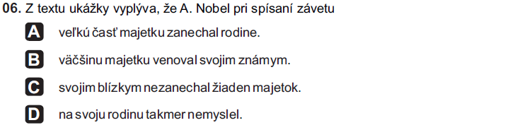 Úspešnosť Testovanie T9-211 priebeh, výsledky a analýzy. Analýza úlohy č. 6 Ukáţka úlohy č.