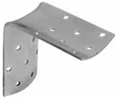 Nábytkové úhelníky, tesařské kování / Connecting hardware Úhelník konstrukční / Construction plate povrch / finish : galvanický zinkochromát >10µm / galvanized >10µm Deska spojovací T / T Connector