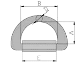 Vázací prostředky tříd 3,5,7 / Grade 30, 50, 70 articles Řetěz zkoušený tř. 5 / High test chain G43, ASTM80 povrch / finish: galvanický zinkochromát žlutý > 10µm / yellow galv. > 10µm materiál / mat.