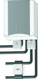 A ++ Zostavy kompaktných tepelných čerpadiel BWS soľanka-voda na vnútornú inštaláciu Zostava obsahuje: tepelné čerpadlo soľanka-voda BWS-1, manažér tepelného čerpadla WPM-1 s ovládacím modulom BM
