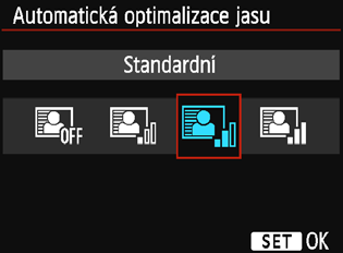 3 Automatická korekce jasu a kontrastun Pokud snímek vychází příliš tmavý nebo má nízký kontrast, automaticky se upraví jas a kontrast.