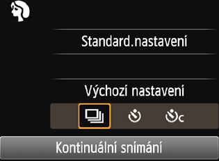 Q Rychlé ovládání V režimech základní zóny, pokud je zobrazena obrazovka nastavení funkcí snímání, můžete stisknutím tlačítka <Q> zobrazit obrazovku rychlého ovládání.