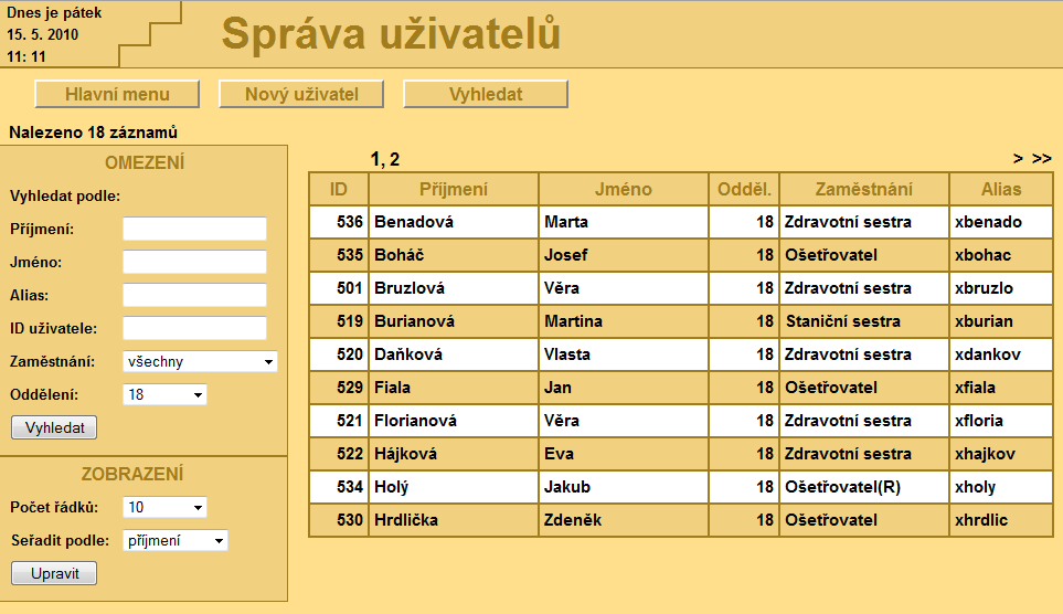 3.4 Implementace 55 Obr.