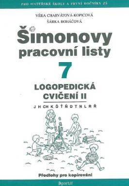 Obrázek 31: Logopedická cvičení II Tento pracovní sešit napomáhá dětem předškolního věku i malým školákům rozšiřovat slovní zásobu, zlepšovat vyjadřovací obratnost a přispívá k rozvoji sluchového