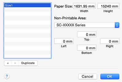 Možnosti tisku Je-li poměr délky a šířky stejný jako u některé definované velikosti papíru, vyberte tuto definovanou velikost papíru v položce Fix Aspect Ratio (Zachovat poměr stran) a pro nastavení