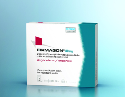 Firmagon udržovací dávka 80 mg 1 injekční lahvička s 80 mg degarelixu (prášek) 1 předplněná