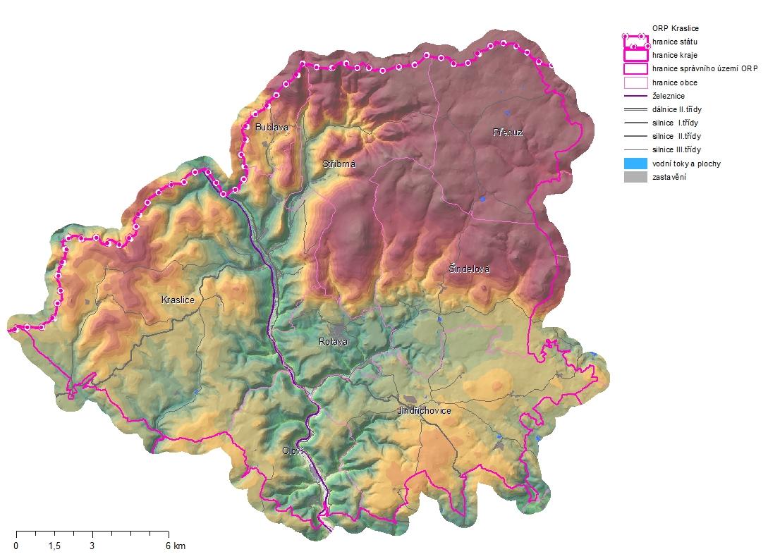 c) Přehledná mapa ORP Přehledná mapa ORP obr. č.