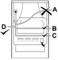 MONTÁŽ MONTÁŽ Připojení k tekutému plynu (propan-butan) s montáží (Obrázek 2) Demontujte připojovací trubku (3) s vnějším kuželovým závitem ISO 7-1 R1/2 (obrázek 1), následně na připojovací trubku