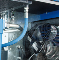 CHYTRÁ TECHNICKÁ ŘEŠENÍ VOLITELNÉ VARIANTY PRO VŠECHNY STROJE RMB: rekuperace tepelné energie ke snížení provozních nákladů výměníky s krytem pro instalace při nízkých teplotách ŘÍDÍCÍ JEDNOTKA