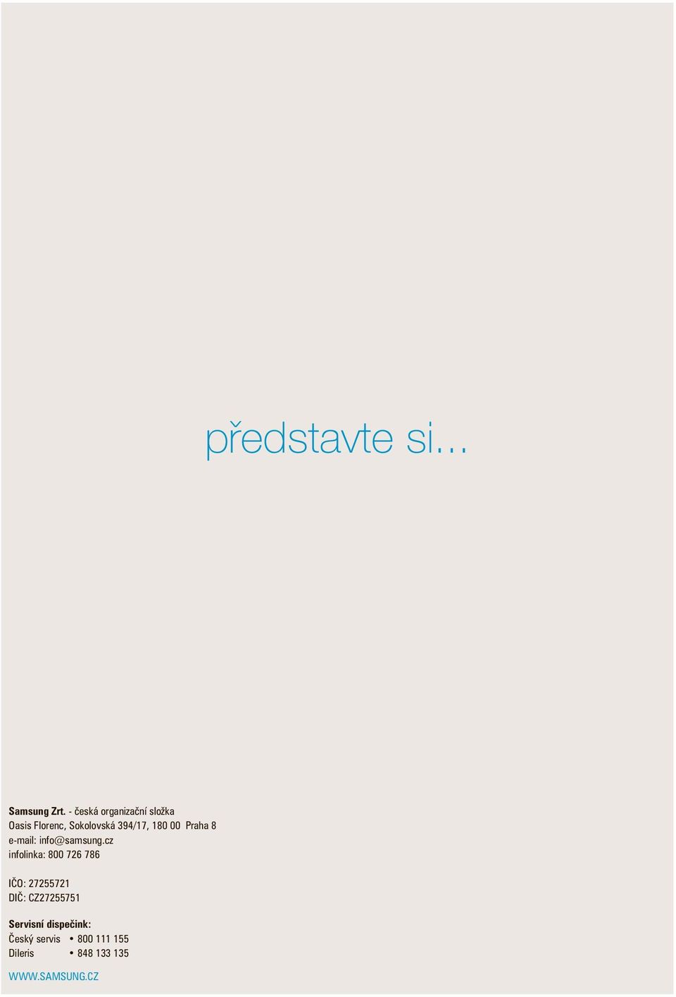 00 Praha 8 e-mail: info@samsung.