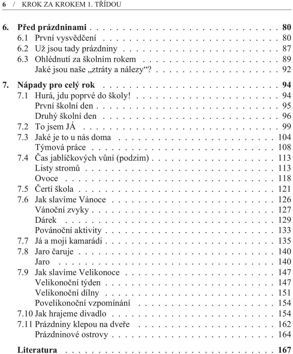 ...................... 94 První školní den............................ 95 Druhý školní den........................... 96 7.2 To jsem JÁ.............................. 99 7.3 Jaké je to u nás doma.