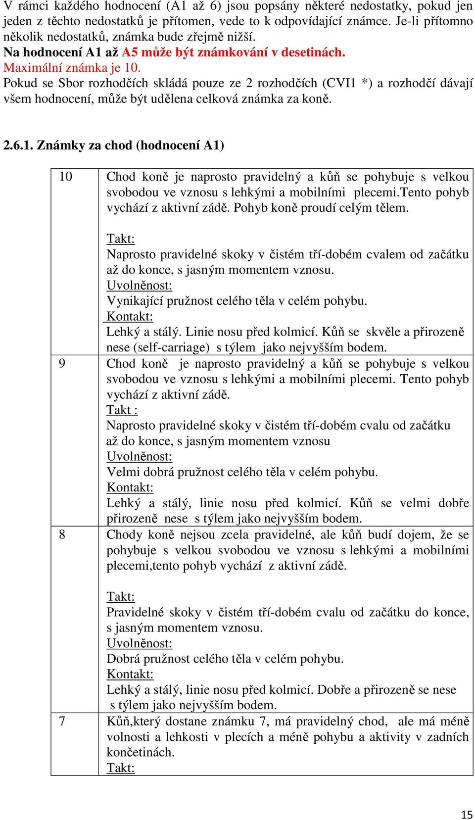 Pokud se Sbor rozhodčích skládá pouze ze 2 rozhodčích (CVI1 